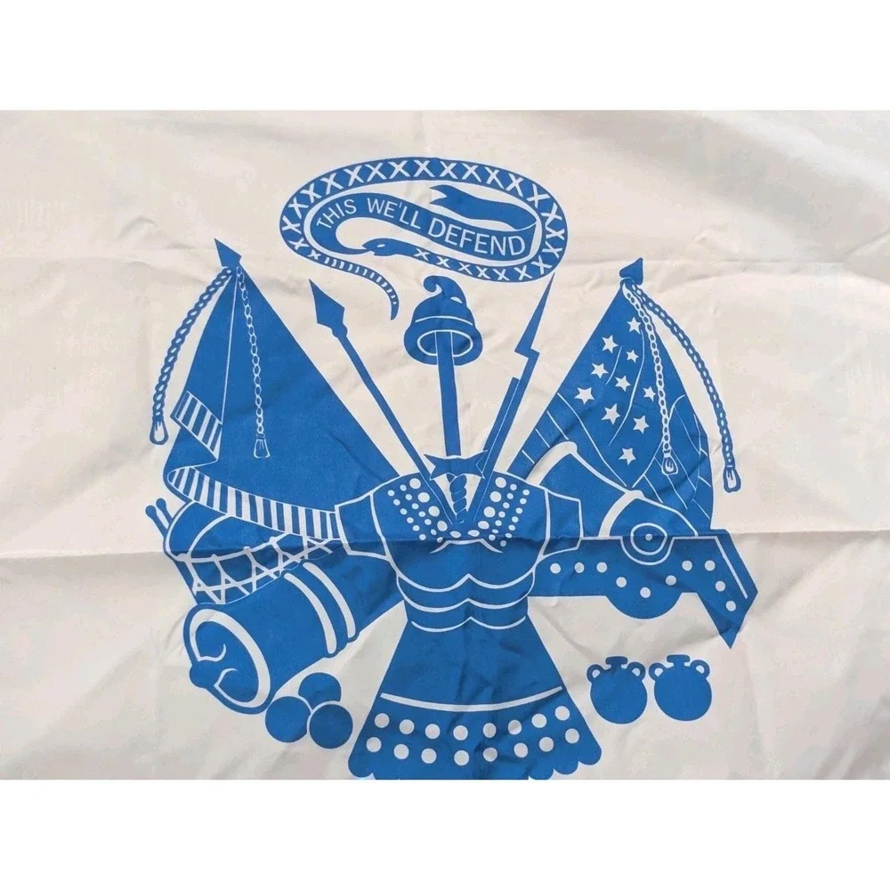 Vintage Dettra Nylon United States‎ Army Flag, 3'x5' DURA-LITE Made In USA